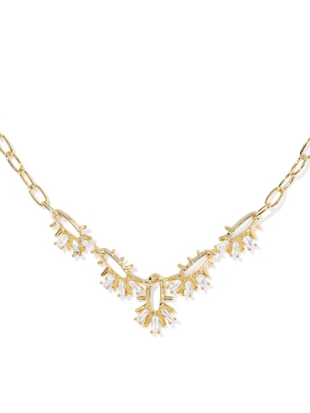 Kendra Scott Macie Statement Necklace - gold